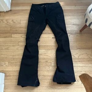 Black burton ski/ snow pants